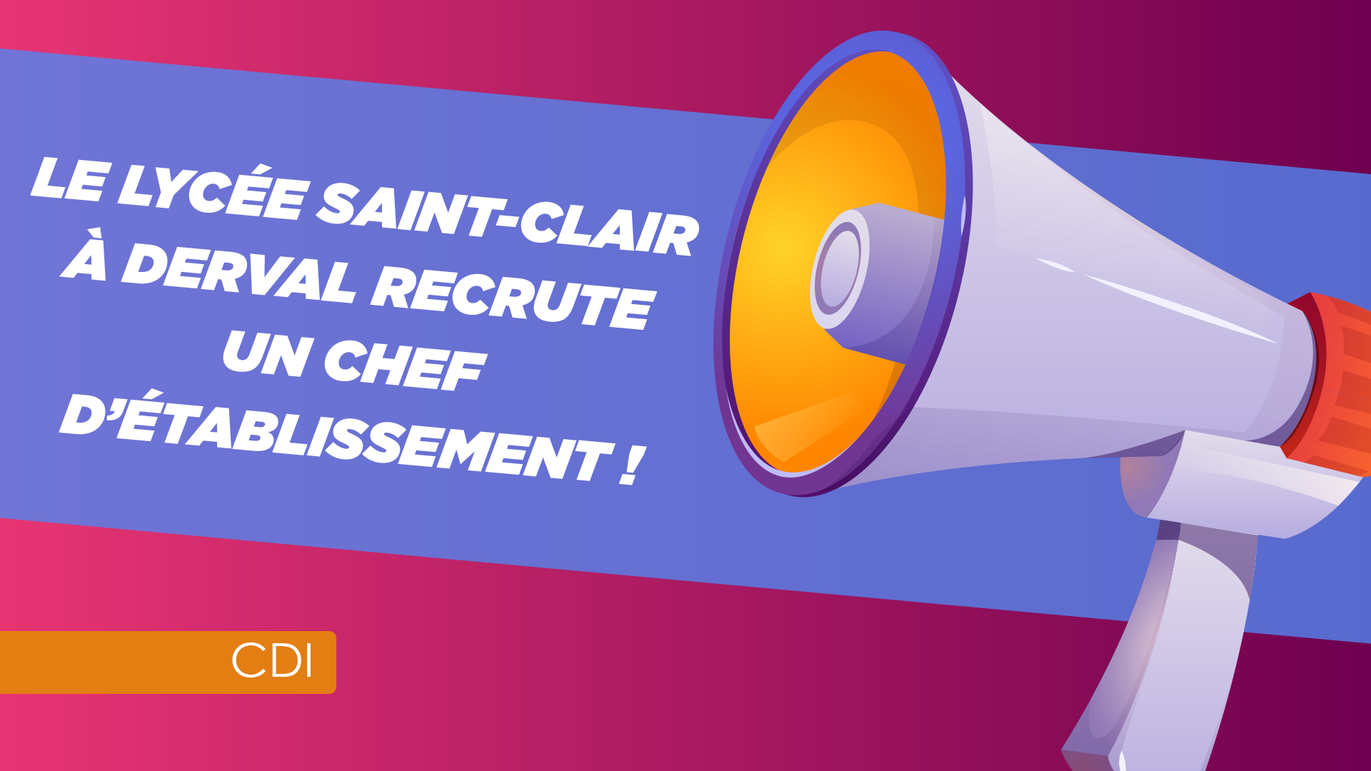 L'EC44 recrute !